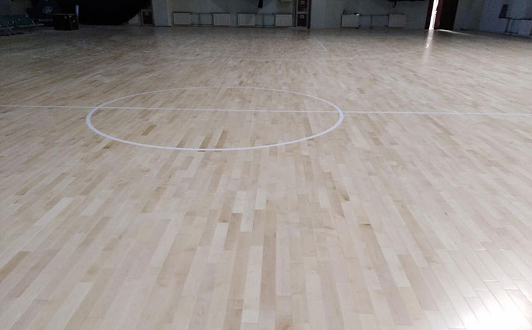 學(xué)校舞臺(tái)木地板雙層龍骨結(jié)構(gòu)