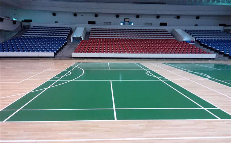 橡膠木舞臺運動木地板批發