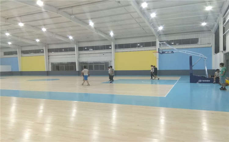 青海硬木企口體育木地板多少錢