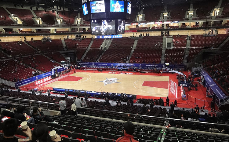 指接板木地板籃球場廠家去哪找?