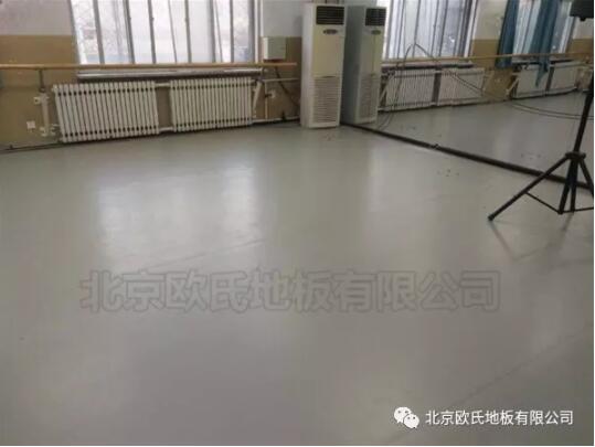 舞蹈室地膠--河北北方學院案例 舞蹈室地膠--河北北方學院案例